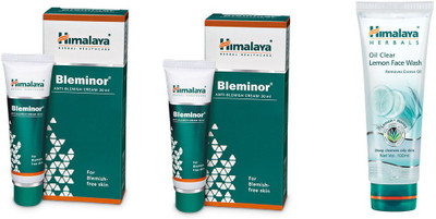 

Himalaya bleminor, oil clear lemon face wash(Set of 3)