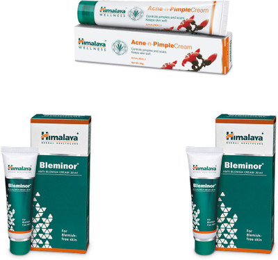 

Himalaya bleminor, acne pimple cream(Set of 3)