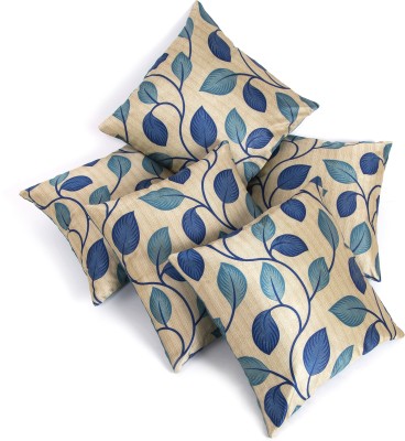 A.P HANDLOOM Polyester Cushions Cover(Pack of 5, 60.96 cm*60.96 cm, Blue)