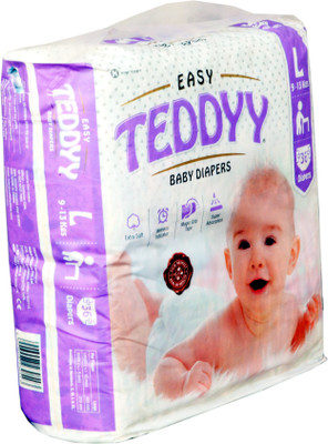 

Teddyy EASY BABY DIAPER (L) - L(36 Pieces)