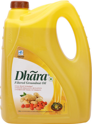 

Dhara Filtered Groundnut Oil 5 L