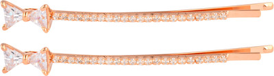 

The Ethnic Wears Gold Plated Hair Pin for Women - Set of 2 Hair Pin(Gold)