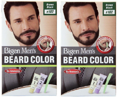 

Bigen Beard Colour Brown Black 102 Hair Color(Brown Black)