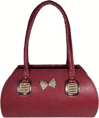 

Bizarre Vogue Hand-held Bag(Maroon)