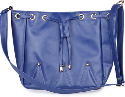 

Women Marks Women Casual Blue PU Sling Bag
