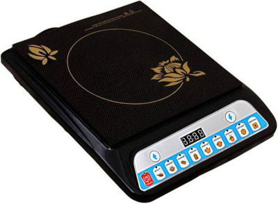 

nNOVL A8 2000-Watt Induction Cook-top Induction Cooktop(Black, Push Button)