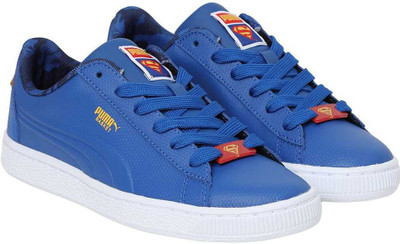 Puma Boys & Girls Lace Sneakers(Blue, Lapis blue-lapis blue