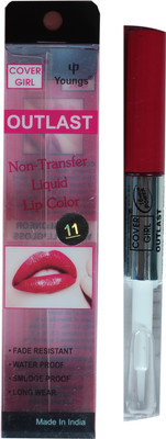 

Cover Girl Non-Transfer Liquid Lip Color with Crystal Gloss - 11 (Coffee)(3.6 ml, Red)