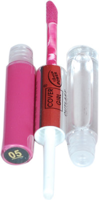 

Cover Girl Non-Transfer Liquid Lip Color with Crystal Gloss - 05 (Choco Pink)(3.6 ml, Red)