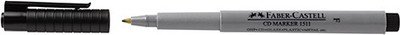 

Faber-Castell CD OHP MARKER PEN F BLACK BOX(Set of 10, Black)