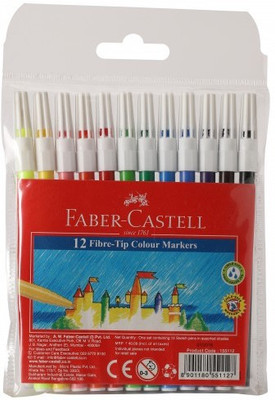 

Faber-Castell Sketch Pens(Set of 12, Asssorted)