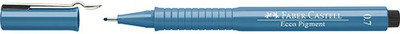 

Faber-Castell Fibre-Tip Pen Ecco Pigment 0.7 Blue – Pack(Set of 10, Blue)