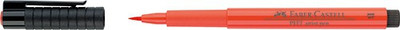 

Faber-Castell Pitt Artist Pen Color Scarlet Red – Pack(Set of 10, Scarlet)