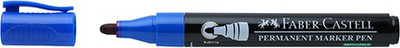 

Faber-Castell Permanent Marker Pen Blue Box(Set of 10, Blue)