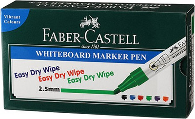 

Faber-Castell Whiteboard Marker Green Box(Set of 10, Green)