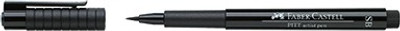 

Faber-Castell Pitt Artist Pen Sb(Soft Brush)- Box Black(Set of 10, Black)