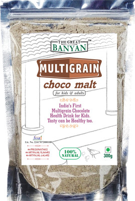 

The Great Banyan Organic Multigrain Choco Malt(For all ages) Health Drink 300 g