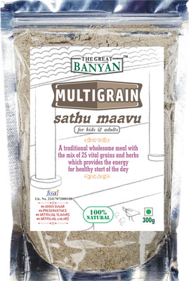 

The Great Banyan Organic Multigrain Sathu Maavu Health Mix(For all ages) Health drink 300 g