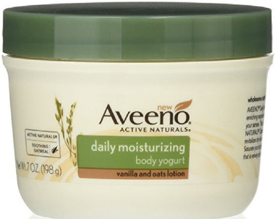 

Aveeno Active Naturals Daily Moisturizing Body Yogurt Moisturizer, Vanilla and Oats, 7oz,198Gms(198 g)