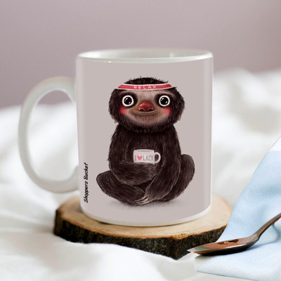 Shoppers Bucket 171 Ceramic Coffee Mug(330 ml)