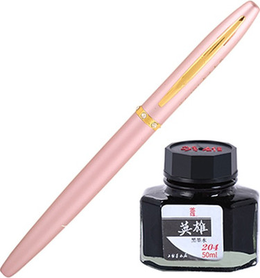 

Giftvenue Yiren 3587 Purple Exclusive Ink Pen Gift Set with Free Hero Ink Bottle(Pack of 2)