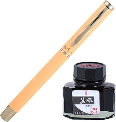 

Giftvenue Yiren 3577 Exclusive Orange Exclusive Ink Pen Gift Set with Free Hero Ink Bottle(Pack of 2)
