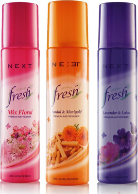

NEXT LAVENDER & LOTUS, FLORAL FRESH AND SANDAL & MARIGOLD Eau de Parfum - 250 ml(For Men & Women)