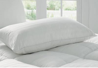 Wamson Microfibre (White), Solid Bed/Sleeping Pillow Pack of 1(White) Wamson Microfibre (White), Solid Bed/Sleeping Pillow Pack of 1(White)