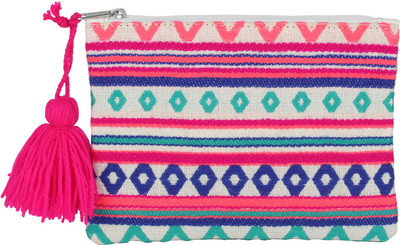 

Tash Creations Women's Pouch(Blue, Pink)