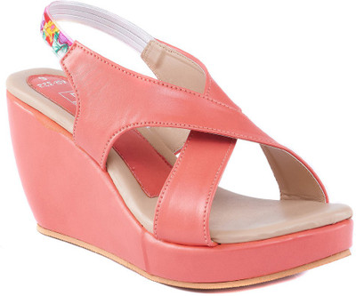 

Dolphin Miles Women Pink Wedges