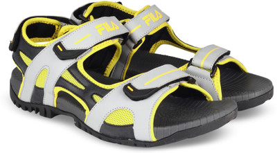 

Fila Men GRY/BLK/YEL Sandals
