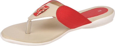 

With The Fashion Women RED Flats