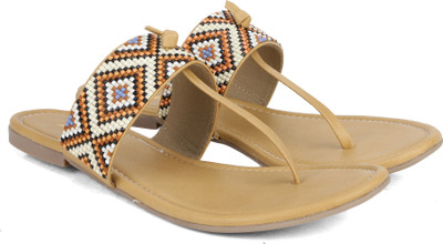 

Bata Women Tan Flats