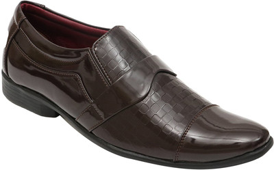 

footind MEN'S BROWN FORMALS Slip On For Men(Brown