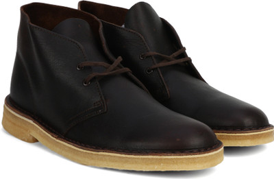 

Clarks Desert Boot Brown Tumb Boots For Men(Brown