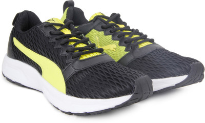 

Puma Fabian Running Shoes For Men(Black, Green, Blacknrgy yellowwhite