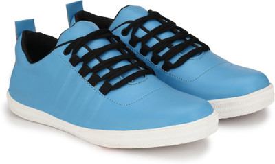

LeatherKraft Canvas Shoes For Men(Blue, Sky blue