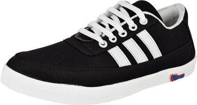 

cevelj BLACK CASUAL SNEAKER FOR MEN Loafers For Men(Black, White