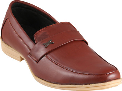 

Quarks Loafers For Men(Brown)