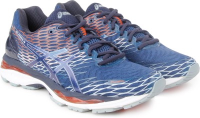 

Asics GEL - NIMBUS 18 Running Shoes For Men(Navy, Poseidon/dk sphre/koi