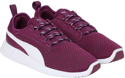 

Puma Walking Shoes For Women(Purple, White, Dark purple-puma white