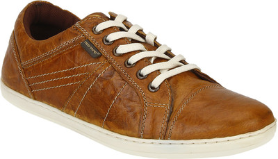 78 OFF on RED TAPE Men Leather Sneakers For Men Tan on Flipkart
