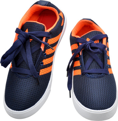 

footstair Casuals For Men(Blue, Orange 7