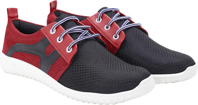 Kaneggye Casuals For Men(Black, Red