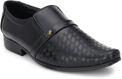 

ENGLISH Comfortable Slip On Business Slip On For Men(Black