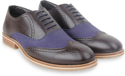 

Carlton London Mr.CL Corporate Casuals For Men(Brown, Blue