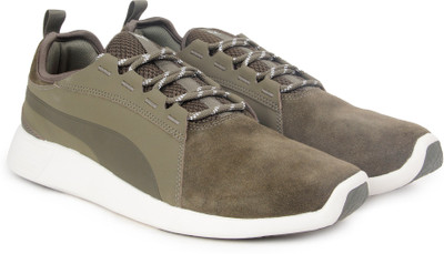 

Puma ST Trainer Evo SD v2 Sneakers For Men(Olive, Olive nightolive night