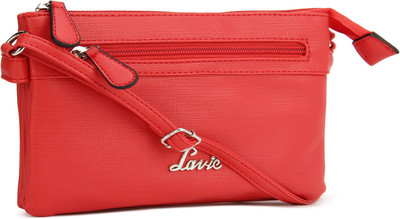 

Lavie Girls Casual Red PU Sling Bag