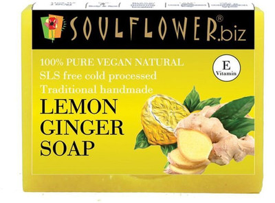

Soulflower Lemon Ginger soap(150 g)