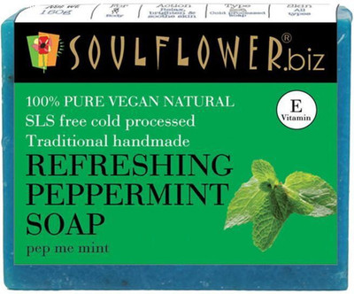 

Soulflower Refreshing Peppermint soap(150 g)
